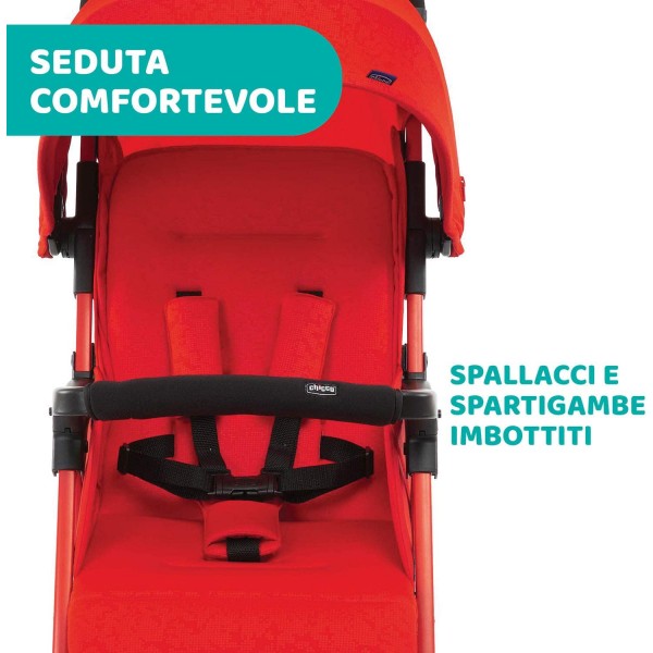 Passeggino Chicco Ohlala 3 Red Passion