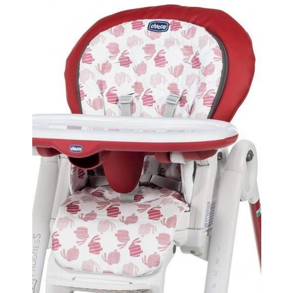 Fodera Seggiolone Chicco Polly Progres 5 Red