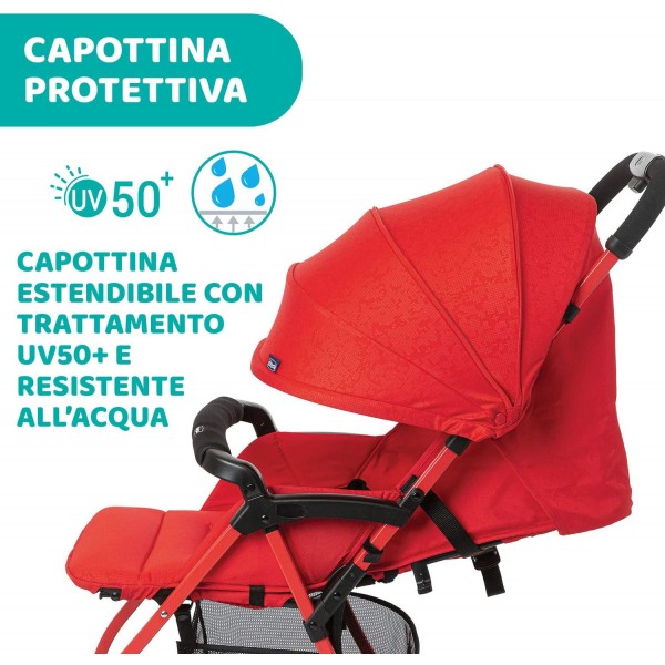 Passeggino Chicco Ohlala 3 Red Passion