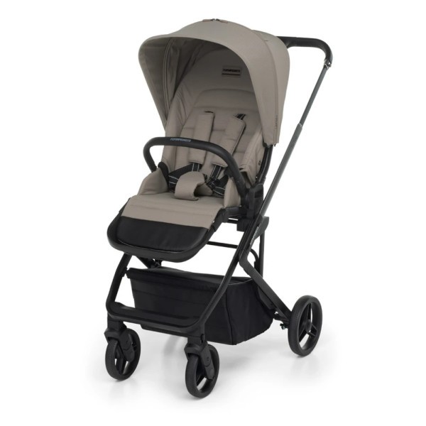 Trio TicToc Foppapedretti con Seggiolino Auto Rek i-Size Reclinabile Desert