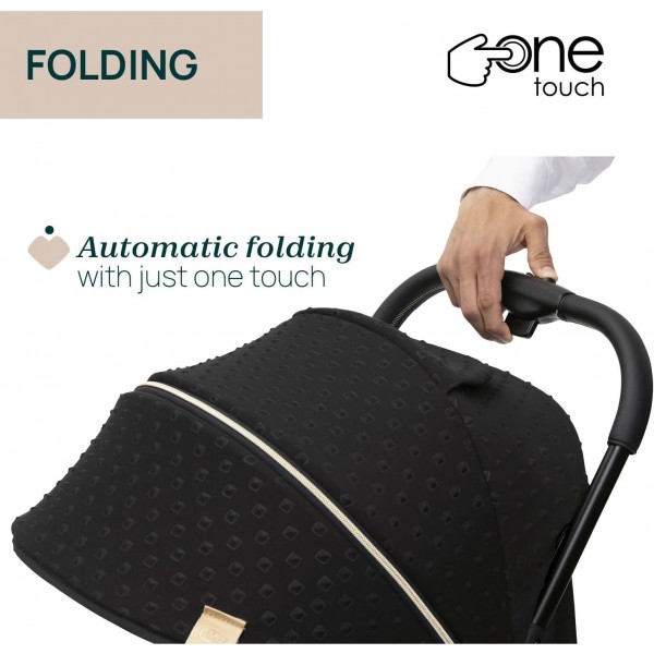 Passeggino Chicco Goody XPlus Black Re_Lux