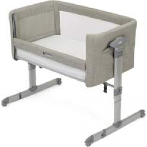 Culla Co-Sleeping Joie Roomie Gray Flannel