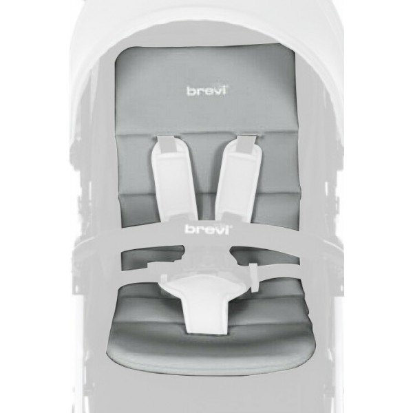 Materassino per Passeggino Brevi Mini Large Grigio Londra