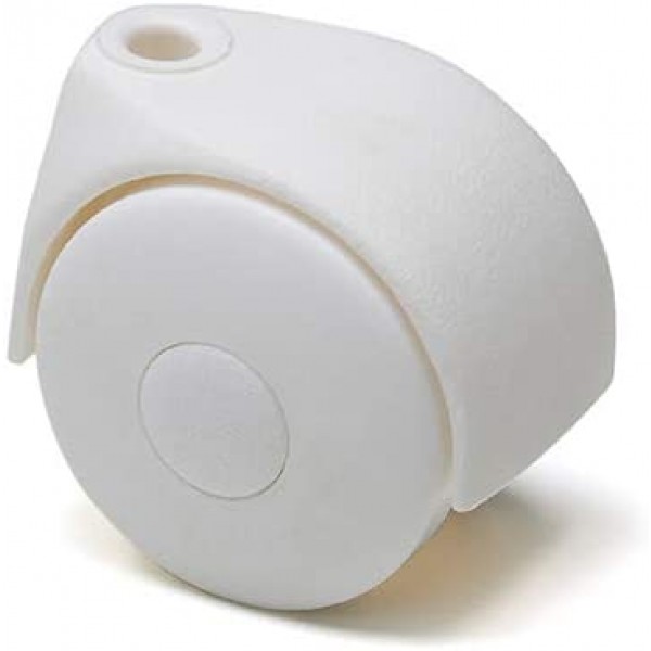 Set 4 Ruote Fasciatoio Pali Bianco