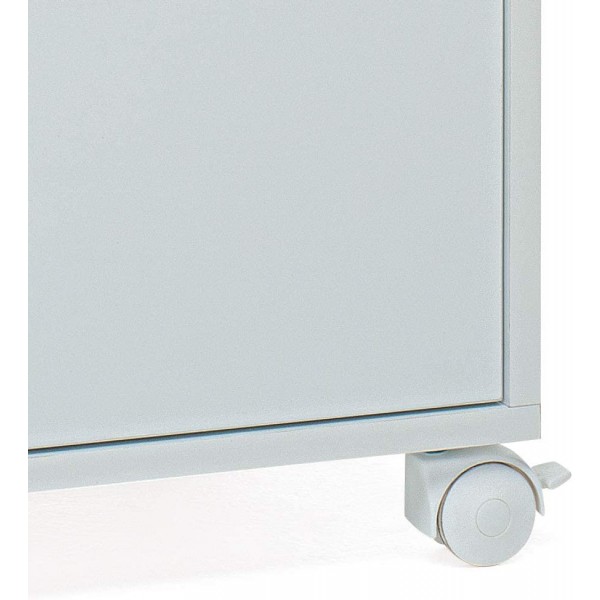 Set 4 Ruote Fasciatoio Pali Bianco