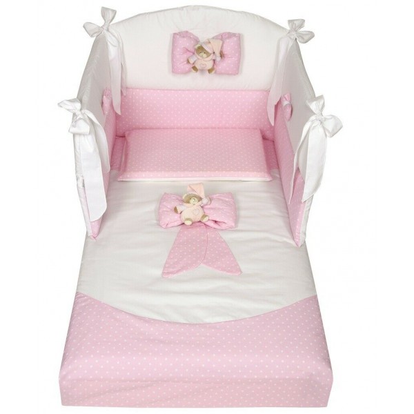 Completo Piumone Billo e Pallina Cristy Rosa