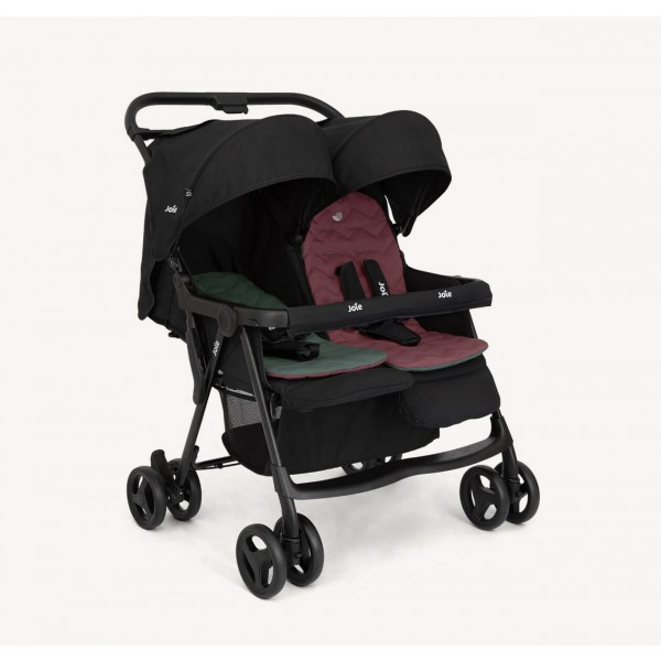 Passeggino Gemellare Joie Aire Twin Shale con Parapioggia