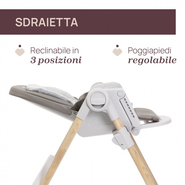 Seggiolone Chicco Polly Armonia Scandinavia