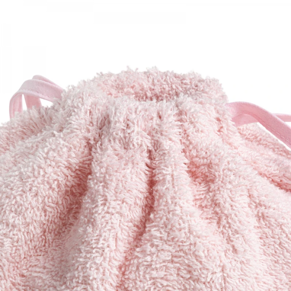Sacca Asilo Nanan in Spugna con Asciugamano Rosa