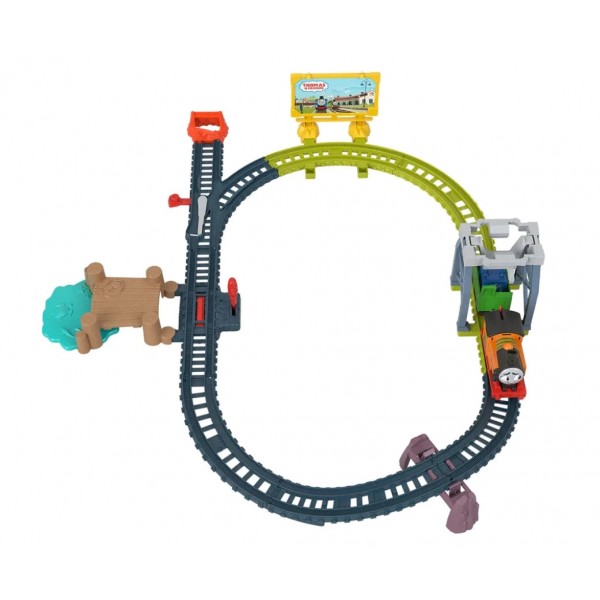 Pista Fisher Price Trenino Thomas & Friends La Fermata alla Banchina Portuale di Nia