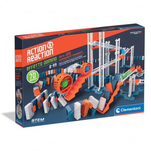 Gioco Clementoni Azione e Reazione Effetto Domino