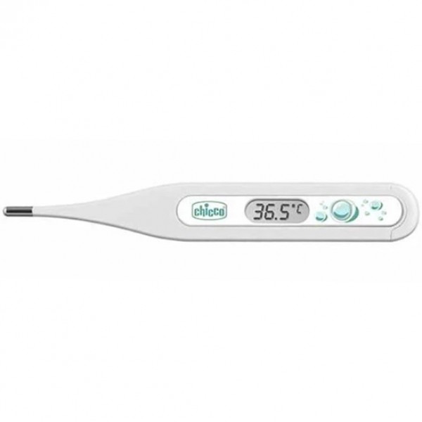Termometro Chicco Digitale Pediatrico Digi Baby Bolle Verde Acqua