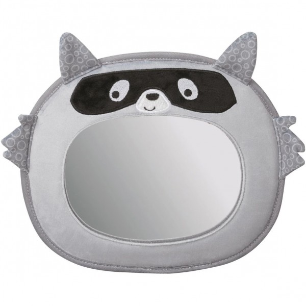 Specchietto Retrovisore Auto in Peluche FreeON Animals Racoon