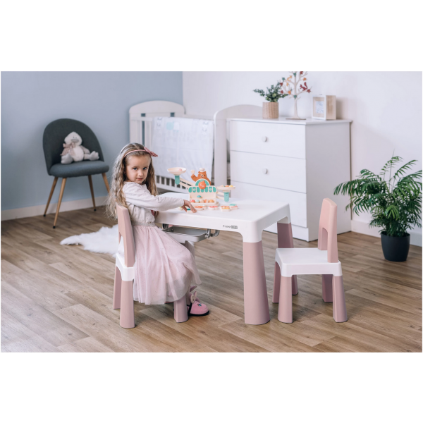 Set Tavolo e Sedie FreeON Neo Rosa