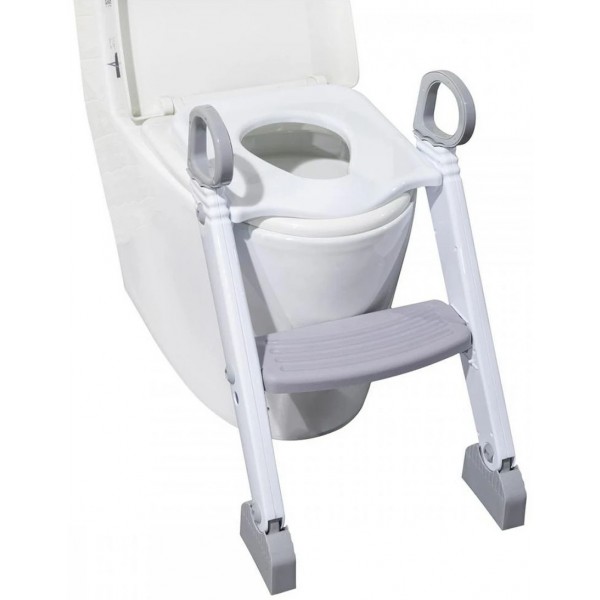Riduttore WC con Scaletta FreeON Grigio