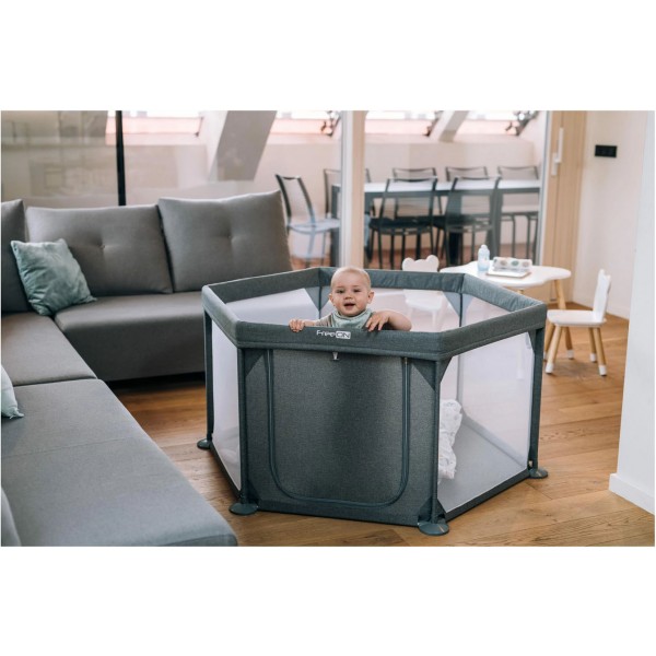 Box Esagonale FreeON Grigio