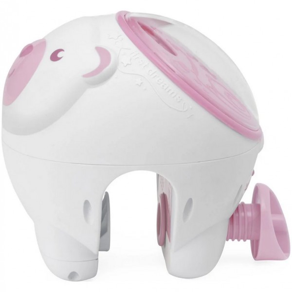 Proiettore da Lettino e Comodino Chicco Orso Polare Rosa