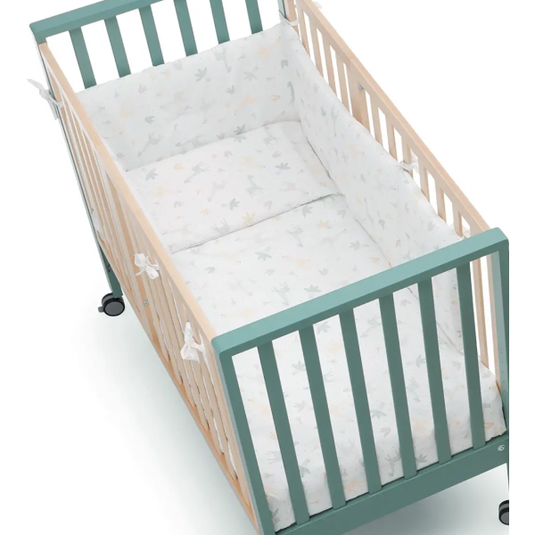 Culla Trasformabile Lettino Erbesi Evolution Bianco Giraffe
