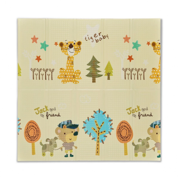 Tappeto da Gioco Innovaciones MS 120 x 120 cm Elefante con Borsa Trasporto