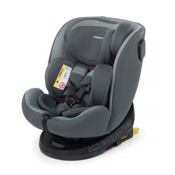 Seggiolino Auto Foppapedretti Circle i-Size da 40-150 cm Silver + Dispositivo Antiabbandono OMAGGIO