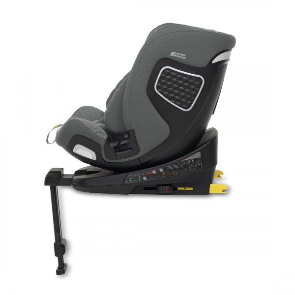 Seggiolino Auto Foppapedretti FP360 i-Size Isofix Girevole da 40 cm a 150 cm Grey + Dispositivo Antiabbandono OMAGGIO