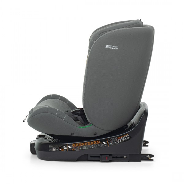 Seggiolino Auto Foppapedretti Girevole a 360 Iturn i-Size da 40-150 cm Grey + Dispositivo Antiabbandono OMAGGIO