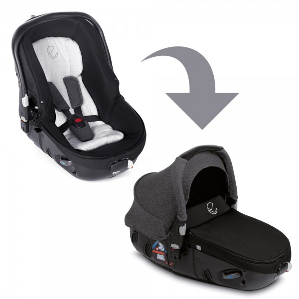 Seggiolino Auto 2 in 1 Jane Matrix Light 2 Jet Black