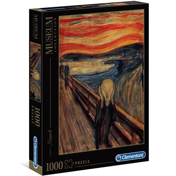 Puzzle Clementoni Museum Collection L'Urlo di Munch 1000 pz