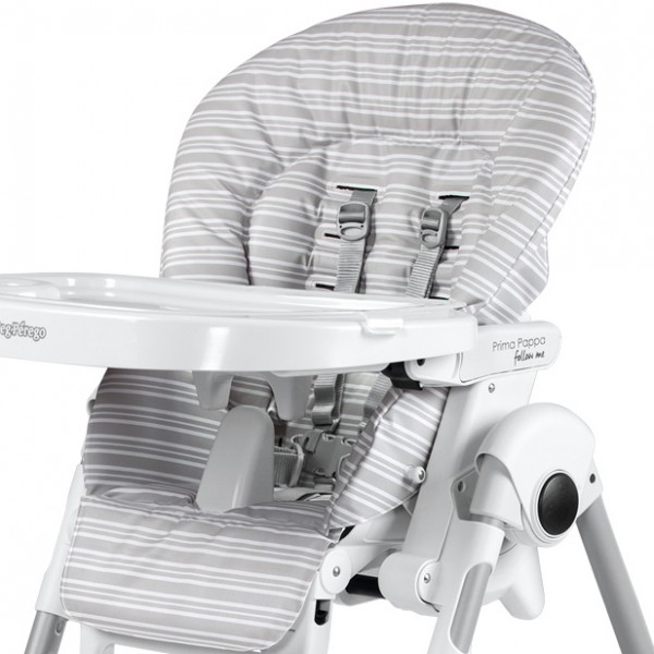 Sacca Rivestimento Seggiolone Peg Perego Siesta, Prima Pappa Follow Me e Prima Pappa Zero3 Linear Grey
