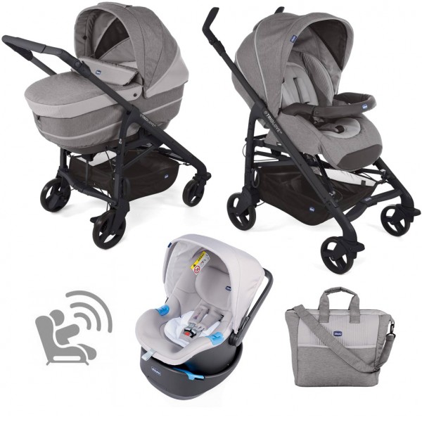 Trio Chicco Love Up Bebe Care Titanium