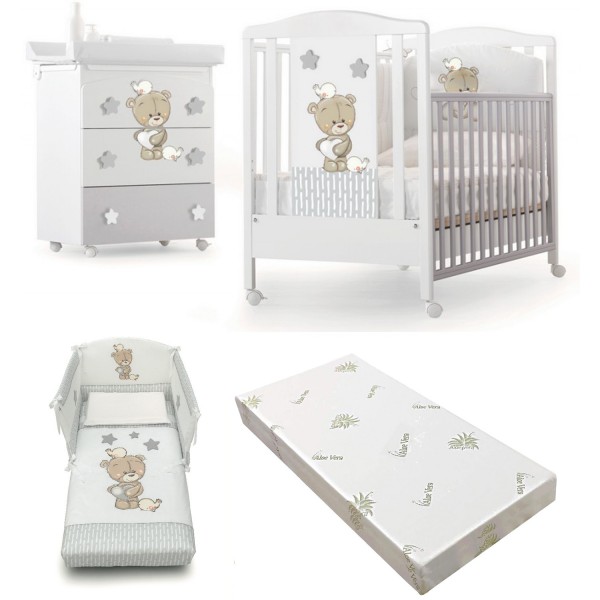 Set Azzurra Design Love Me Bianco