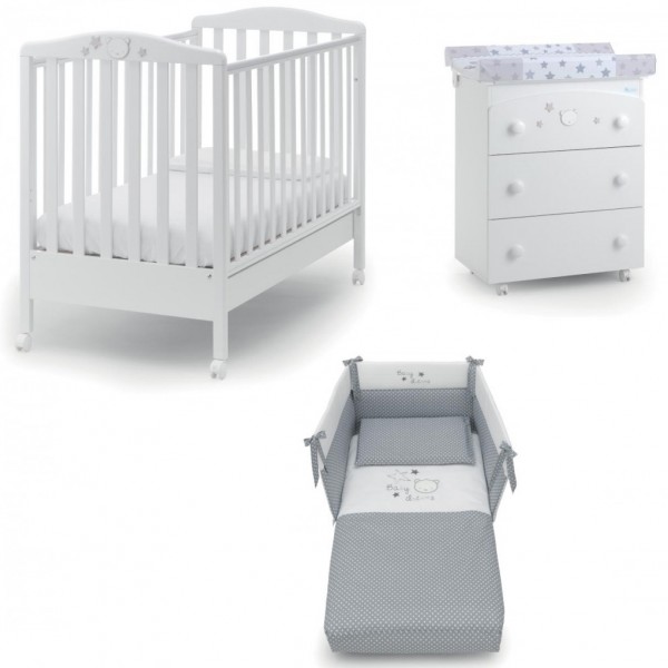 Set Azzurra Design Baby Dream Bianco