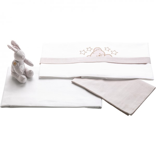 Set Lenzuola Lettino Pali 3pz Georgia
