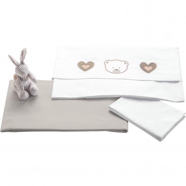 Set Lenzuola Lettino Pali Zoe