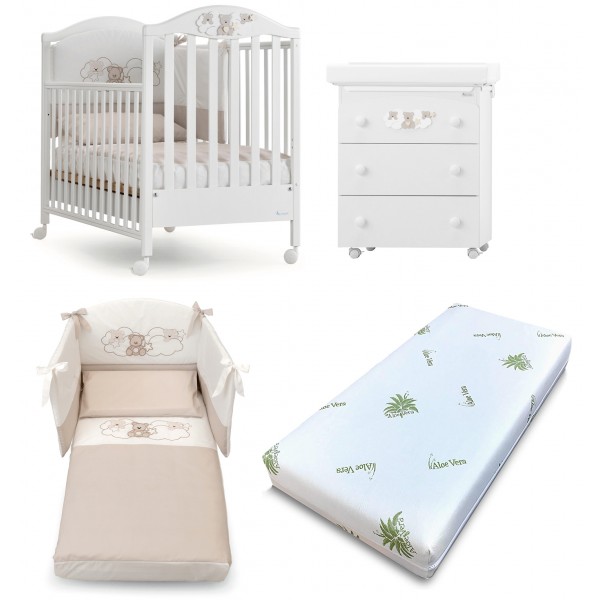 Set Azzurra Design Star Bianco