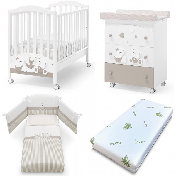 Set Erbesi Mirtillo Bianco