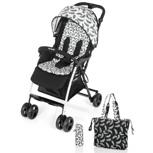 Passeggino Brevi Mini Large Piuma + Borsa Summer Bag