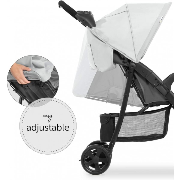 Passeggino Hauck Shopper Neo II Caviar/Silver