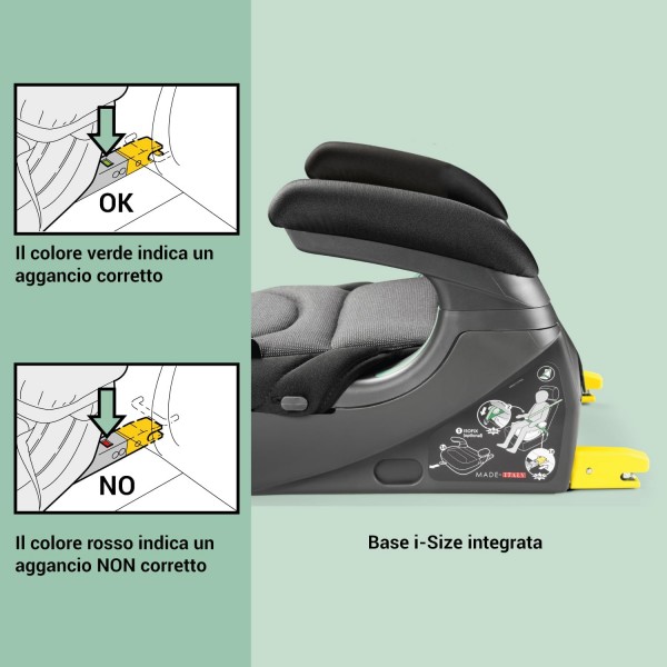 Seggiolino Auto Peg Perego Viaggio 2-3 Shuttle Isofix Crystal Black