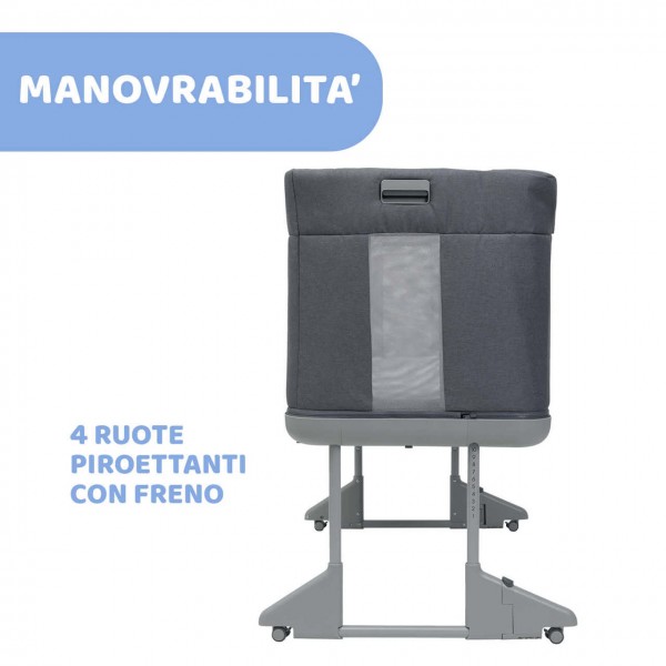 Lettino Co-Sleeping Chicco Next2Me Forever Slate Grey