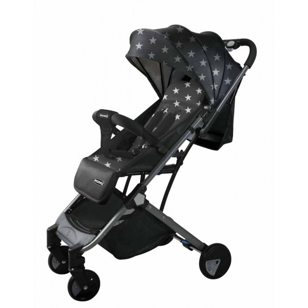 Passeggino Nunù Small Nero Stelle Full