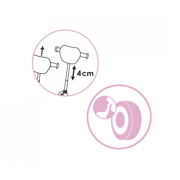 Monopattino a Tre Ruote Smoby Disney Princess