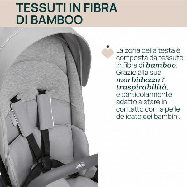Passeggino Chicco One4Ever Lounge Sparkle Grey