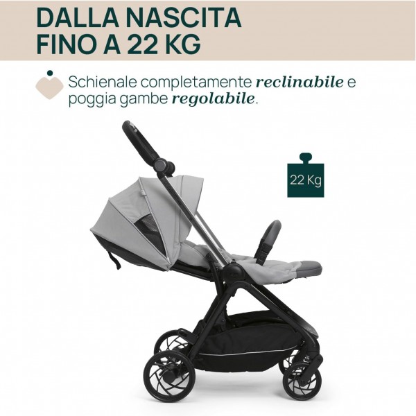 Passeggino Chicco One4Ever Lounge Sparkle Grey