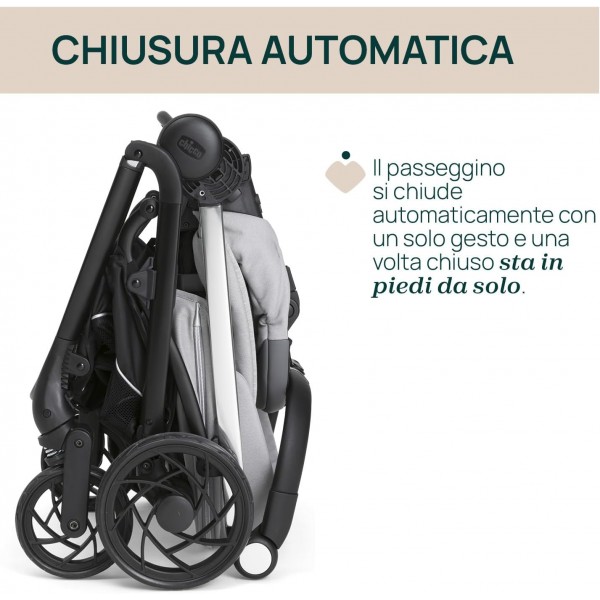 Passeggino Chicco One4Ever Lounge Sparkle Grey