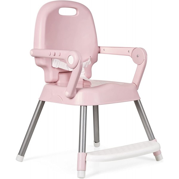 Seggiolone Alzasedia Kikka Boo Spoony 3 in 1 Pink