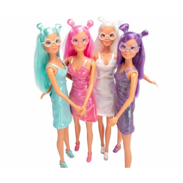 Bambola Simba Steffi Love Space Buns Verde