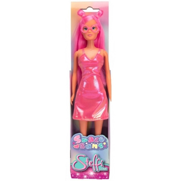 Bambola Simba Steffi Love Space Buns Rosa