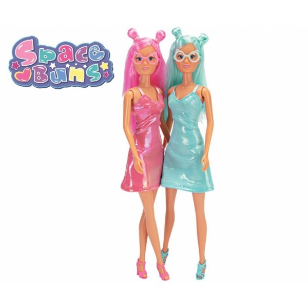 Bambola Simba Steffi Love Space Buns Verde