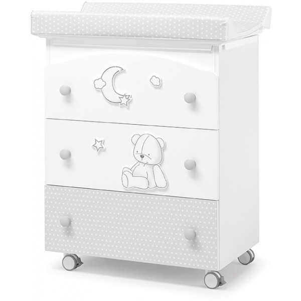 Set Erbesi Stella Bianco Grigio